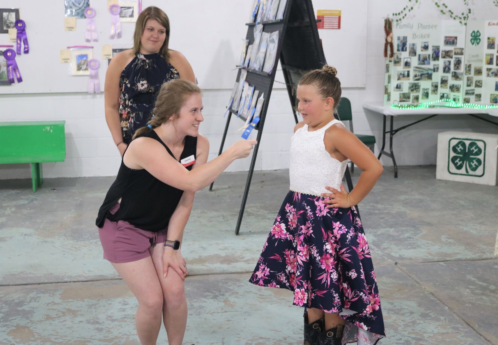 Kenzie Ree, Teryn Branstad Rehearse.JPG